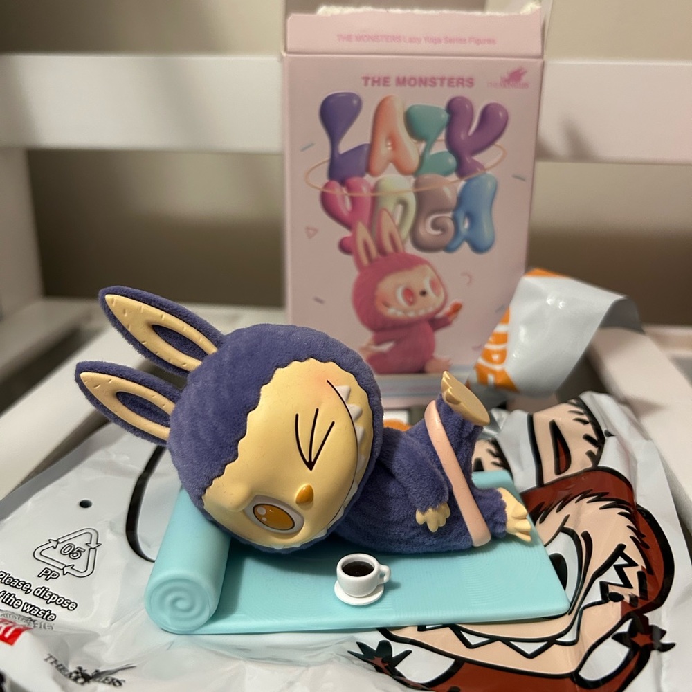 Lazy Yoga Series Labubu